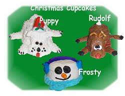 More Christmas Cupcakes